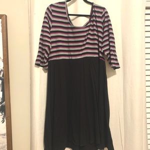 Torrid Skater Dress with cute back